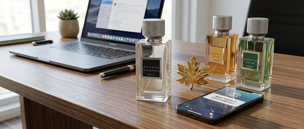 Building a successful digital business with ESSENS Canada from a home office.